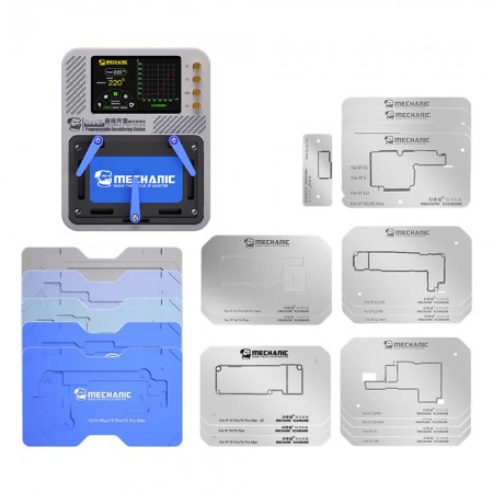 Mechanic Heat Kit Intelligent Reflow Soldering Heating Platform for iPhone X to 15Pro Max Motherboard