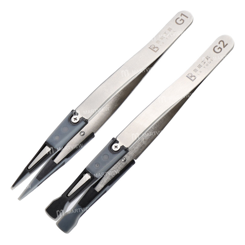 luban g1-g2-camera-lens-special-anti-static-replaceable-silicone-tweezers-1