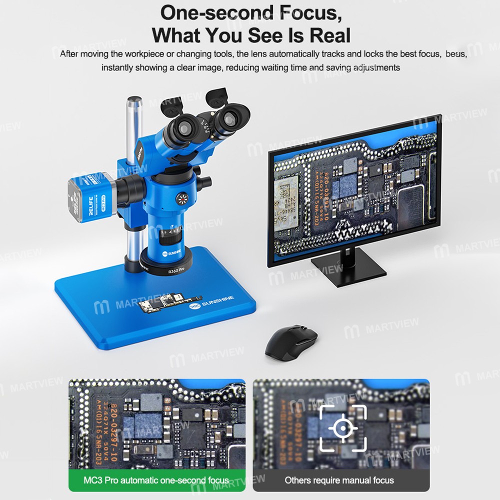 relife mc3-pro-auto-focus-hdmi-usb-digital-1080p-hd-microscope-camera-9