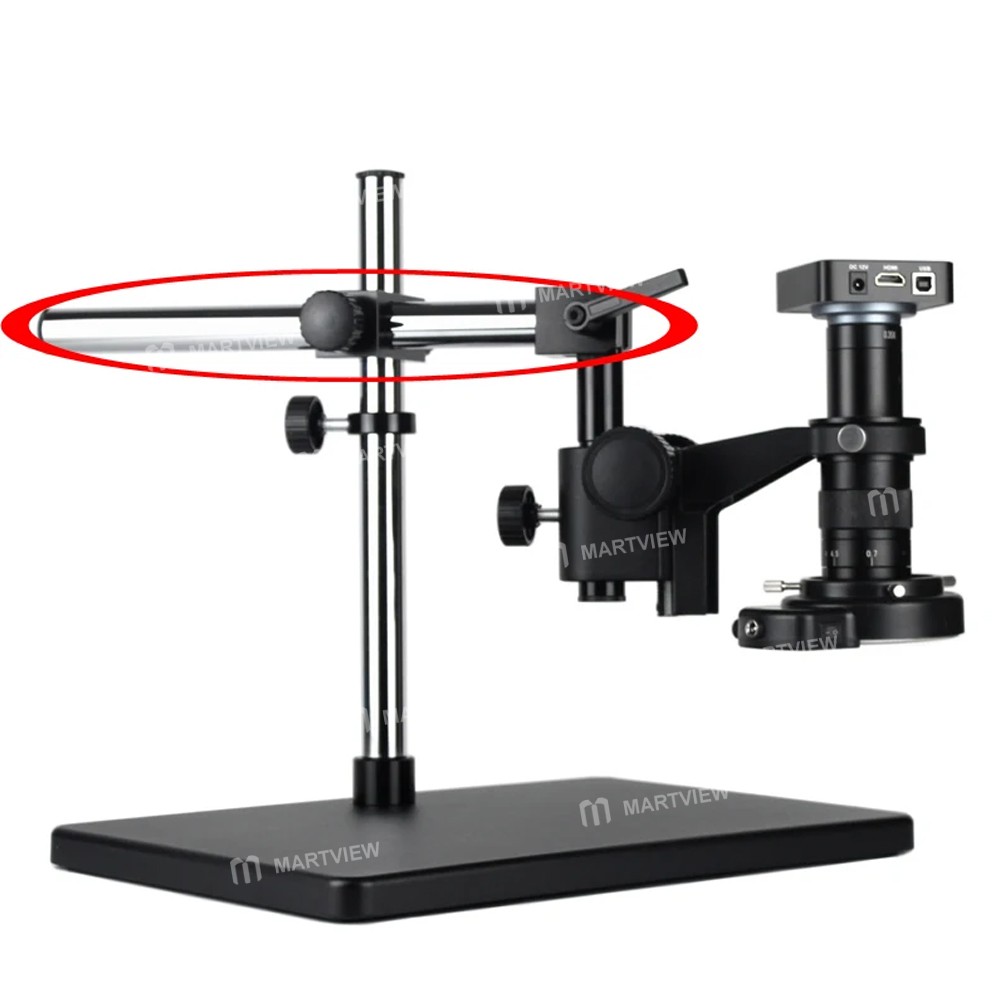 25mm stereo-microscope-360-degree-rotating-universal-bracket-stand-arm-6