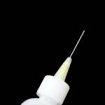 50ml Plastic Clear Liquid Bottle Squeeze Transparent Refillable Bottles with Needles - 5pcs