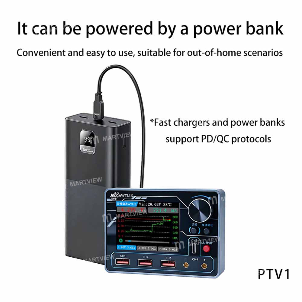 wylie ptv1-multi-channel-repair-power-supply-for-commissioning-maintenance-of-precision-equipment-5