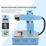 Sunshine SS-890B 20W Fiber Laser Frame Removal Marking engraving Machine with Intelligent Ranging Fu