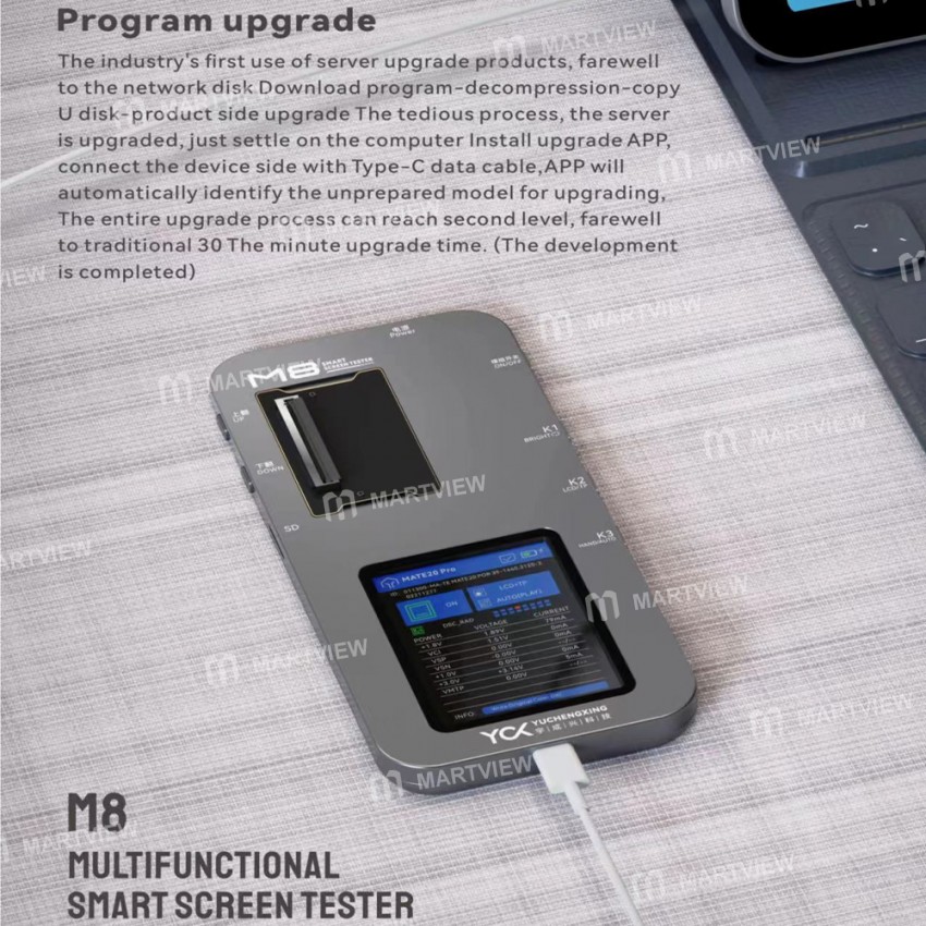 ycx m8-display-touch-multi-function-tester-12