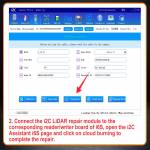 i2c i6s-laser-ladar-data-read-write-repair-adaptor--fpc-flex-cable-for-iphone-12-to-14pm-12