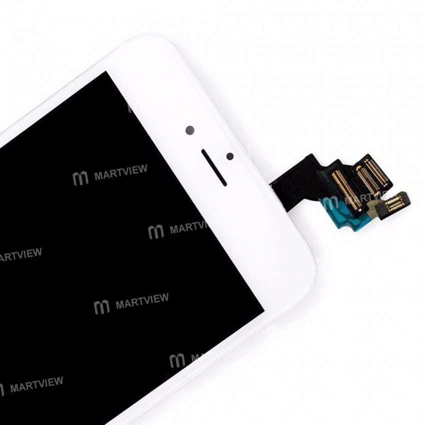Replacement original LCD display touch screen for iPhone 6 plus with spareparts home button earphone