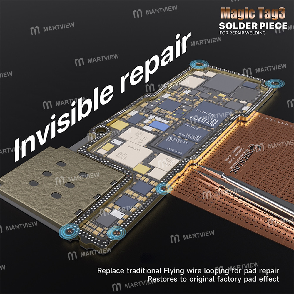 mechanic magic-tag-3-solder-piece-for-apple-android-motherboards-repair-welding-5