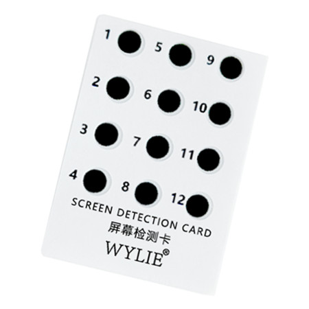 Wylie FOG Screen Non-disassembly Test Card for iPhone Device Inspection