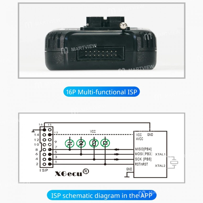 newest v1225-xgecu-t48-tl866ii-plus-high-speed-flash-eprom-universal-programmer-with-adapters-5