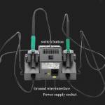Aifen A902 C115 / C210 / C245 Double Station Welding Rework Station for Phone PCB IC Repair Solderin