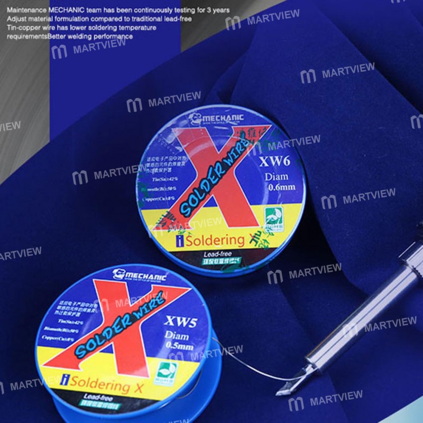 Mechanic I Soldering XW Low Temperature 138° Welding Wire For IPhone X / Xs / XR / Xs Max