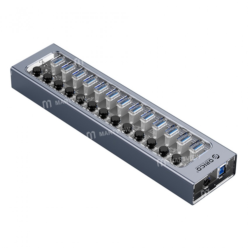 Orico AT2U3 Series 5Gbps USB-A 3.0 Multiport Splitter Extender HUB with Individual Switches