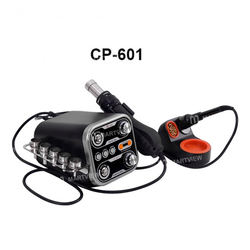 M-Triangel CP-401 / CP-601 2-in-1 Electric Soldering Iron Hot Air Gun Rework Soldering Station