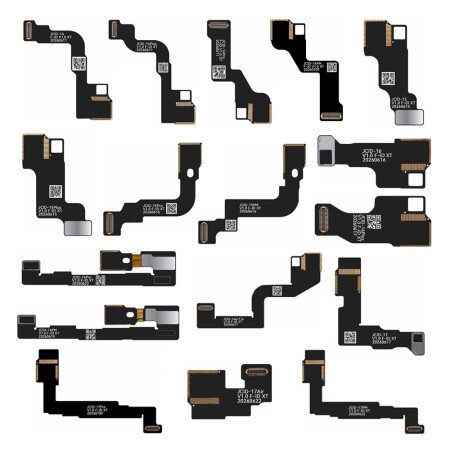 JCID Face ID Dot-Matrix Infrared FPC Flex Cable (No-Chip) for iPhone 14 to 17 Full Series