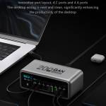 maant mt-p200-200w-gan-nitride-intelligent-digital-display-multi-port-desktop-charging-station-13