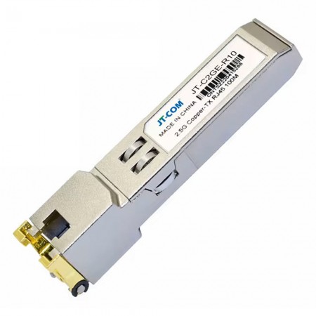 JT-C2GE-R10 2.5G RJ45 Adaptive Electrical Port Module Conversion SFP-GE-T