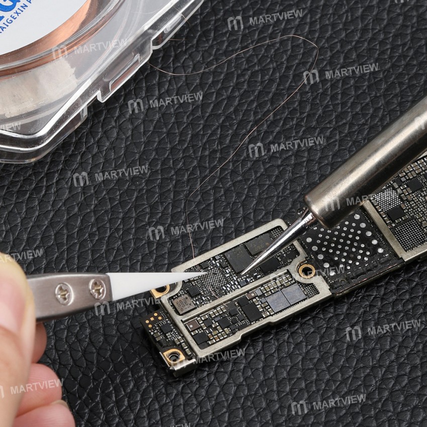 kgx tc002-insulation-nonmagnetic-ceramic-head-stainless-steel-tweezers-for-mobile-phone-repair-5