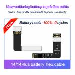 i2c no-soldering-battery-capacity-efficiency-reset-modification-flex-cable-for-iphone-11-to-15pro-ma