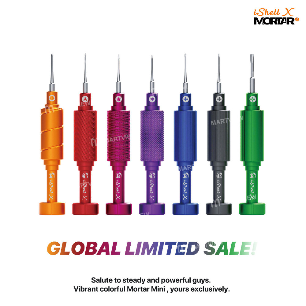 mechanic ishell-x-mortar-7-in-1-colourful-magnetic-precision-screwdriver-set-compatible-with-iphone-