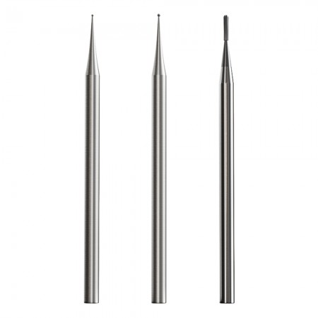XinZhiZao 2.35mm Diameter Spherical Straight Needle Laminate Grinding Heads