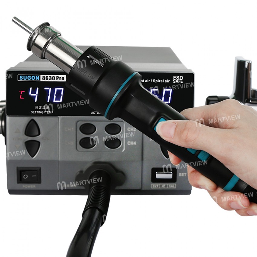 sugon 8630pro-1300w-intelligent-digital-display-hot-air-gun-bga-desoldering-rework-station-3
