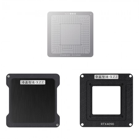 XinZhiZao 0.50mm Magnetic BGA Reballing Tin Planting Platform for RTX4090 Graphics Card
