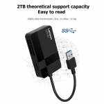 Lenovo D302/D303 Multifunction 4-in-1 USB 3.0 5Gbps Card Reader Support SD/TF/CF/MS Card