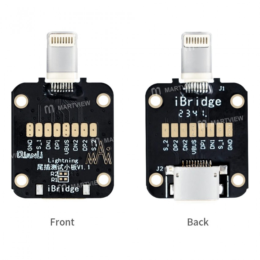 qianli ibridge-tail-plug-type-c-charging-dndp-detection-epitaxial-board-6