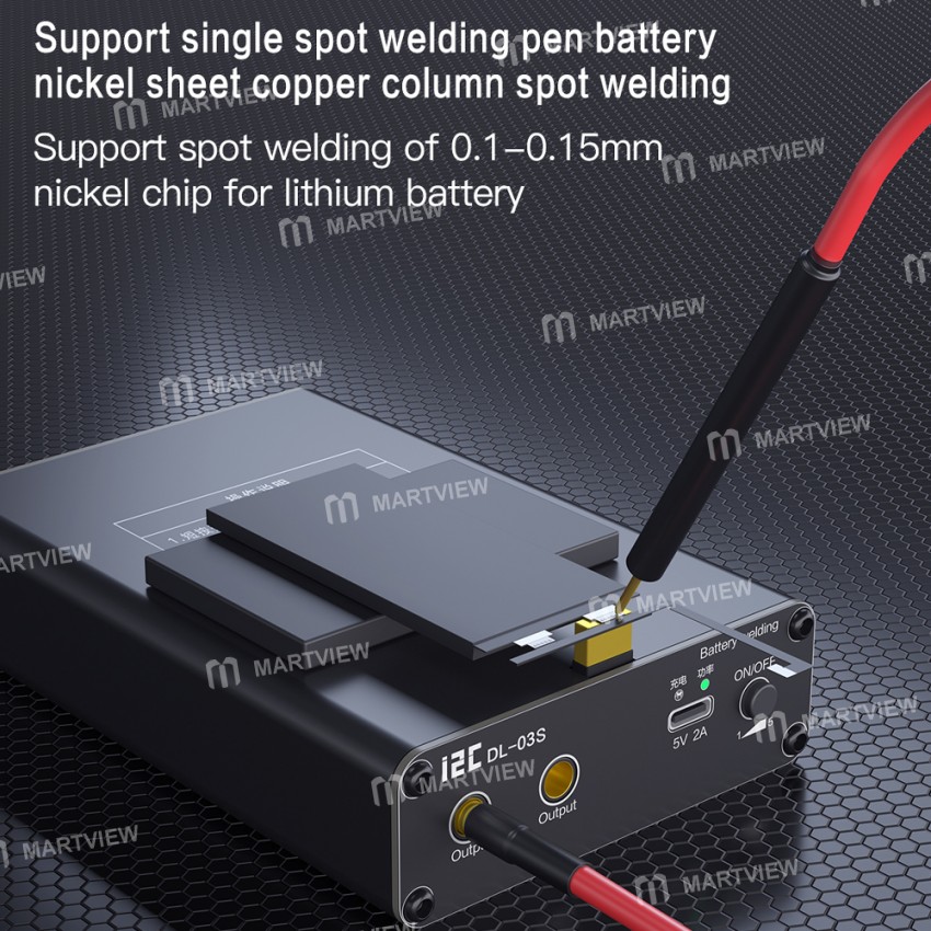 i2C DL-03S Failure Detection Short Circuit Repair Spot Welder for Lithium Battery