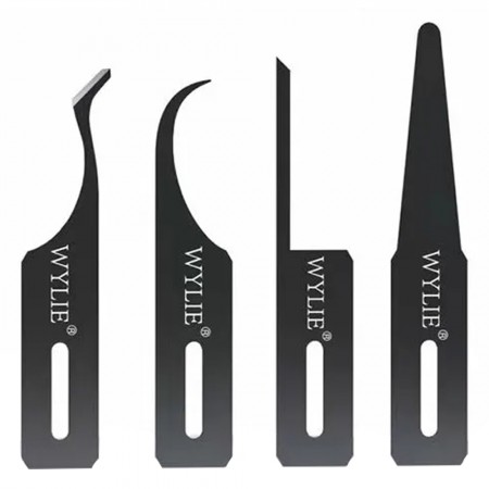 Wylie WL-365E 4-in-1 Hand Grinding Multifunctional Motherboard CPU IC Glue Removal Blades