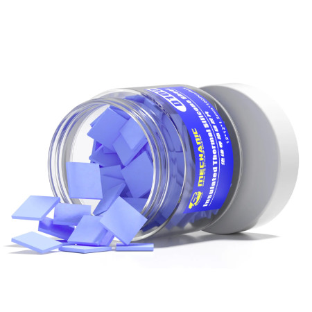 Mechanic D100 Insulated Thermal Silicone Sheet for Motherboard Chip - 100Pcs (Pre Order 3-5 Days)