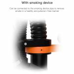 tbk flexible-angle-adjustment-75mm-microscope-head-stand-6