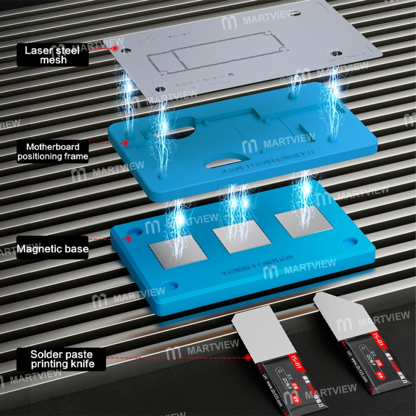 i2c syn14-18-in-1-universal-silicone-middle-layer-tin-planting-platform-14