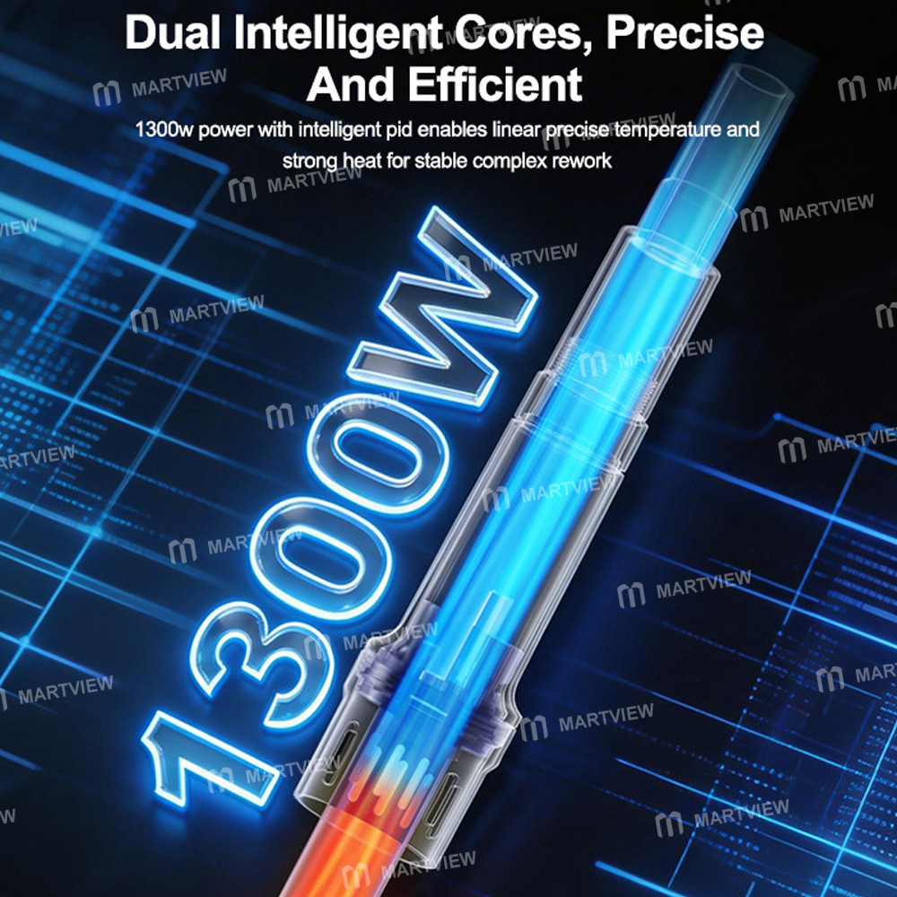 quick 861pro-max-1300w-intelligent-hot-air-rework-station-for-chip-level-repair-pcba-production-supp