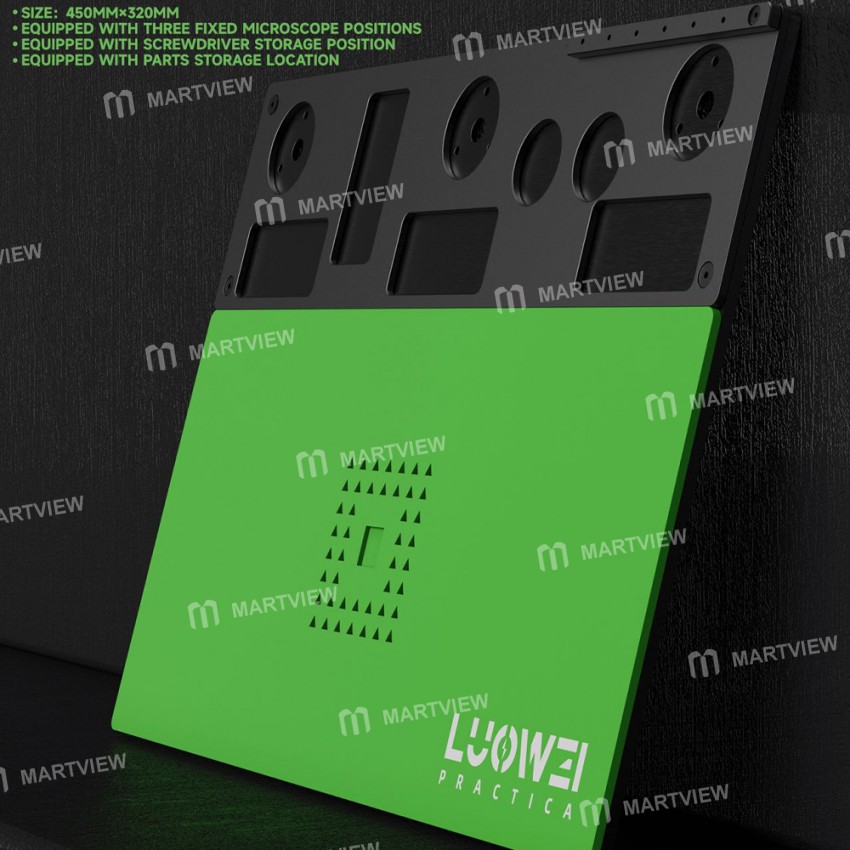 luowei lw-m1-lw-m2-multi-function-microscope-repair-tin-planting-platform-with-silicone-pad-8