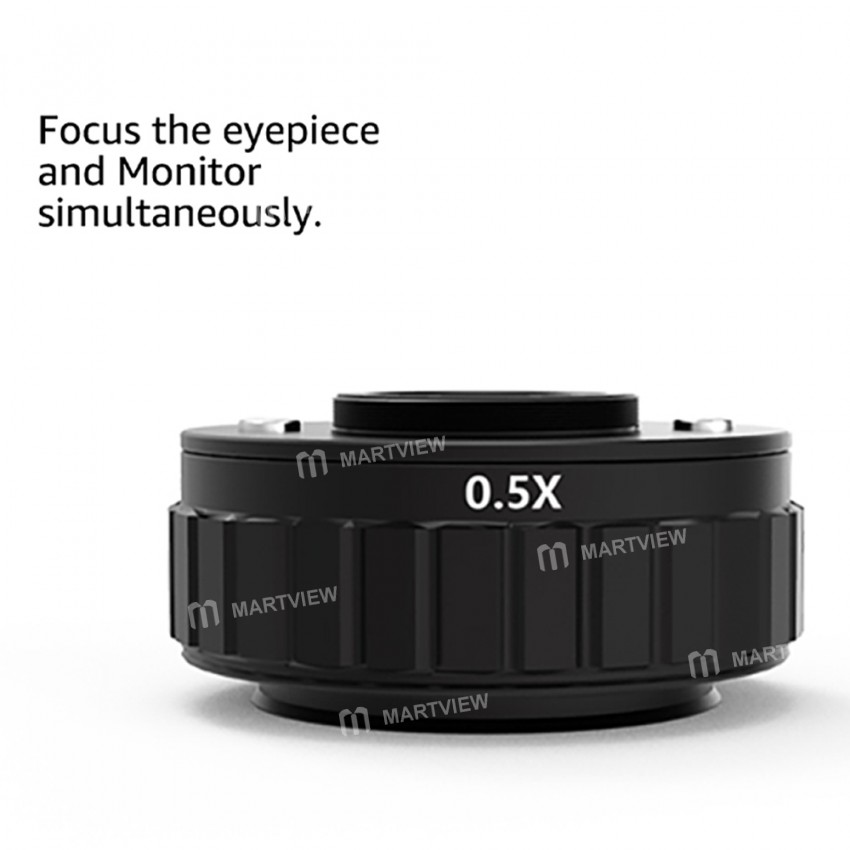 rf4 interface-diameter-25mm-05x-c-mount-adapter-lens-for-trinocular-stereo-microscope-4