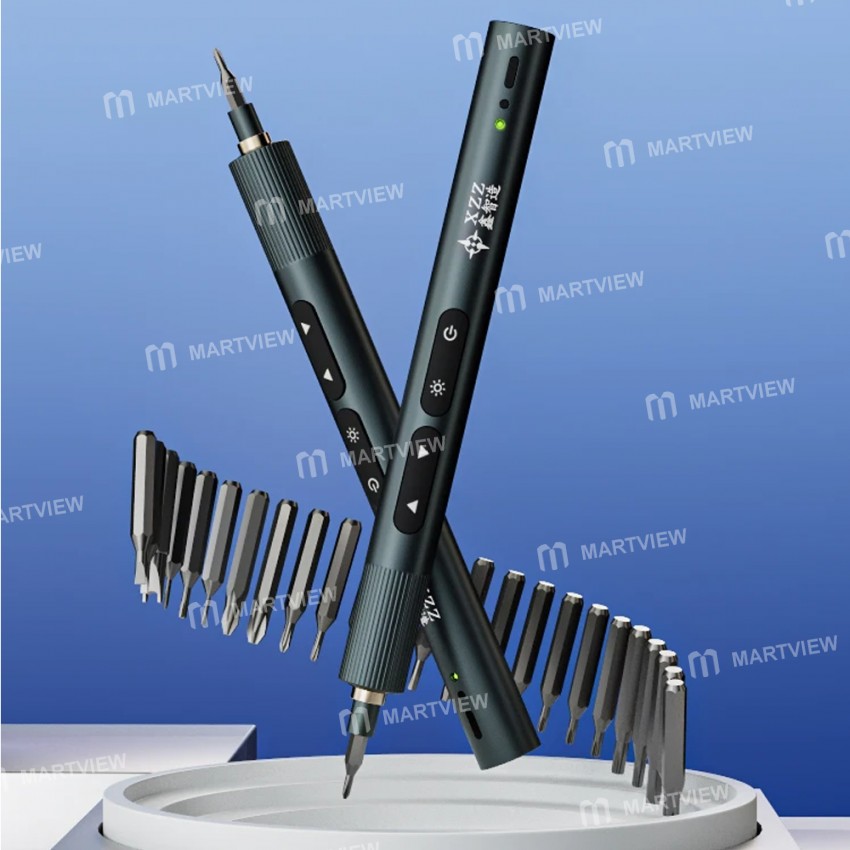 xzz es24-industrial-grade-dual-torque-adjustable-electric-screwdriver-with-24-diamond-bits-1