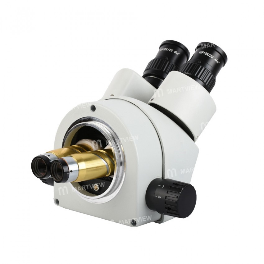 14X-90X Trinocular Stereo Microscope with Double Boom Big Base Extension Holder LED light Stereo Zoo