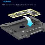 MiJing C20 Main Board Middle Layered Function Testing Fixture for iPhone 12 / 12 Pro / 12 Pro Max /