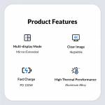 Orico CDH-15N 15-in-1 4K HDMI USB3.0 5Gbps Type-C Multi-function Docking Station