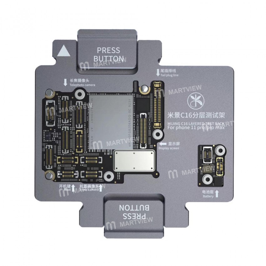 MiJing C16 Layering MainBoard Test Fixture for iPhone 11 Pro / 11 Pro Max