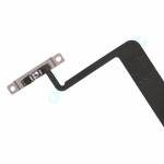 Replacement power button flex cable with metal bracket assembly for iPhone 12 pro max