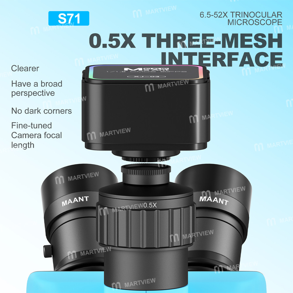 maant s71-65-52x-synchronous-zoom-trinocular-stereo-microscope-with-big-aluminum-alloy-base-6