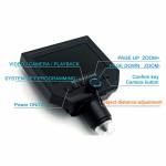 G600 Digital Portable Electronic Microscope 1-600X 3.6MP Continuous Magnifier with 4.3" HD OLED Disp