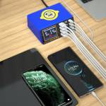 Mechanic iCharge 8Max 8-Port QC 3.0 Wireless Intelligent Super Fast Charge Station with LCD Display