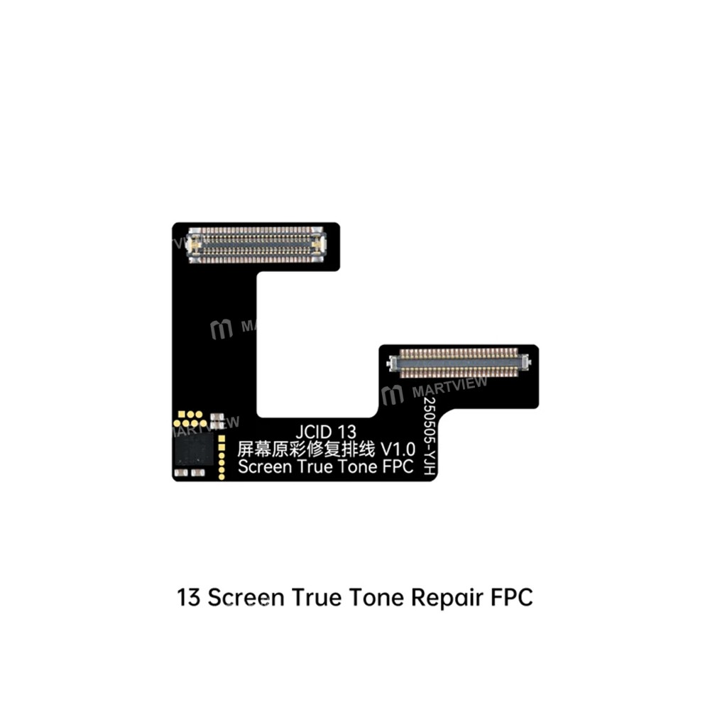 jcid screen-true-tone-repair-flex-cable-and-adaptor-for-iphone-12-15-series-7