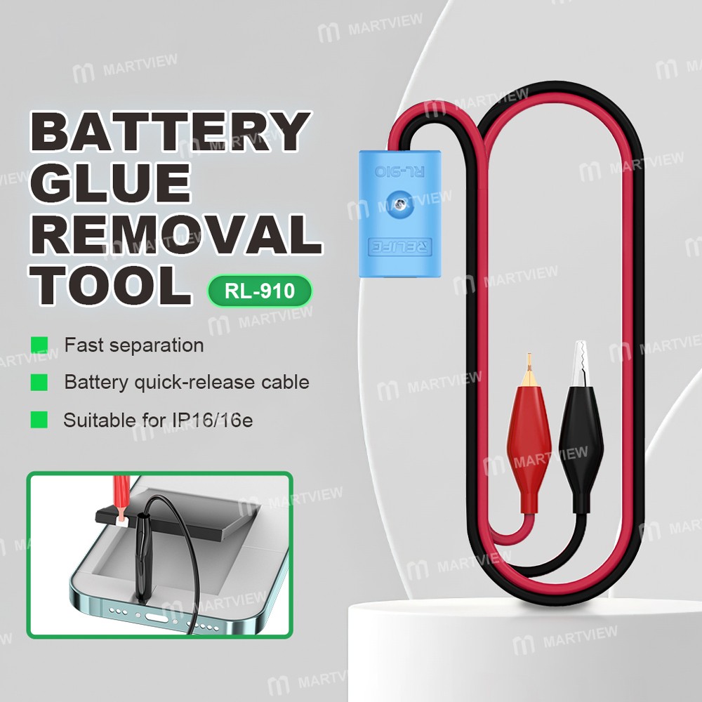 relife rl-910-battery-quick-release-cable-built-in-smart-chip-for-separation-iphone-battery-gule-4