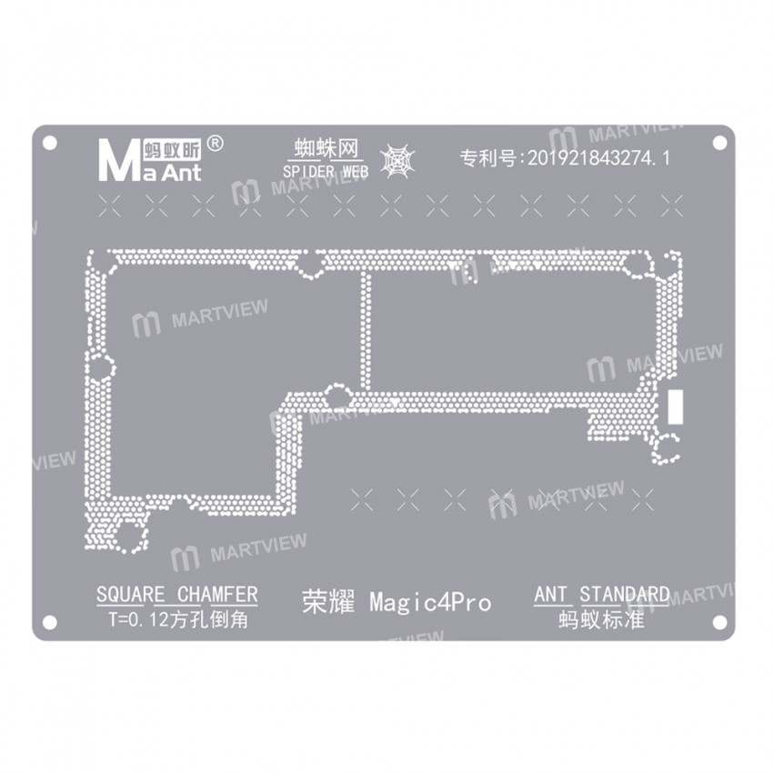 maant 012mm-middle-layer-bga-reballing-stencils-for-huawei-magic-series-1