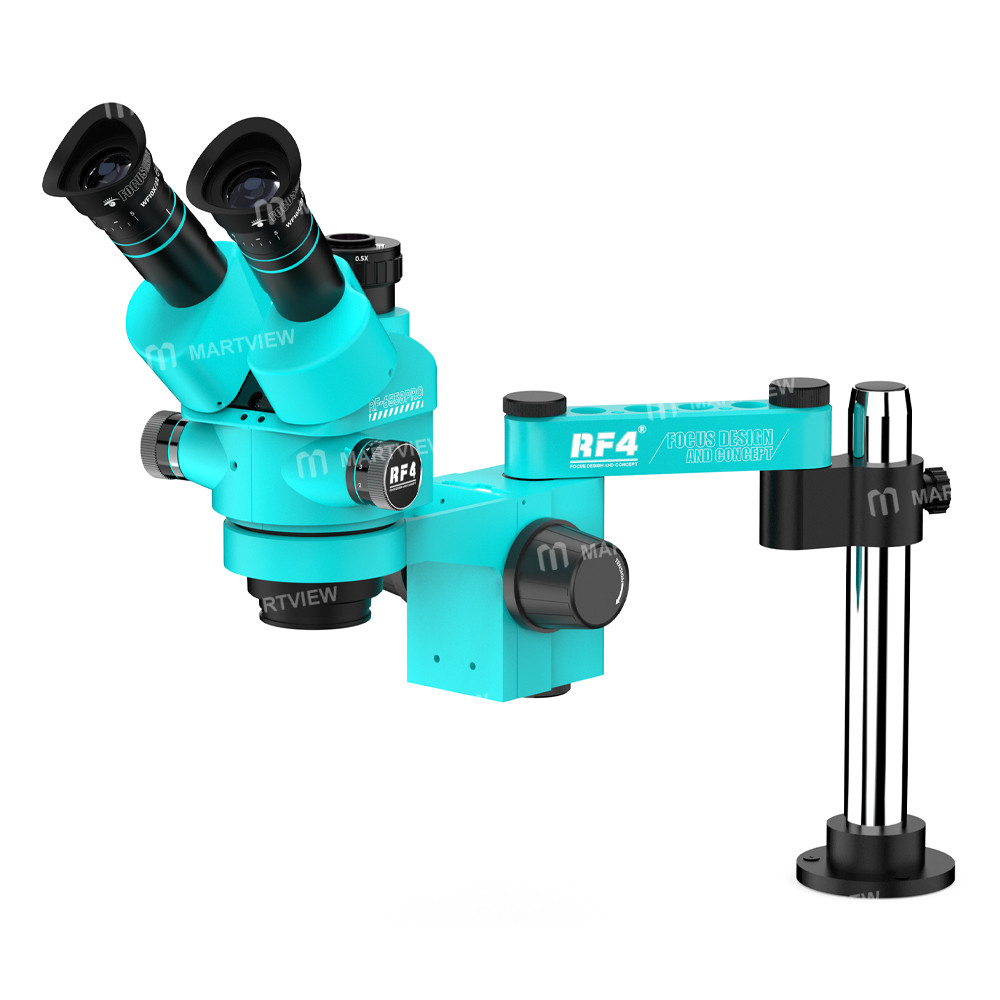 rf4 rf-6558pro-fo18-65-58x-trinocular-stereo-microscope-with-fo18-swing-arm-stand-4