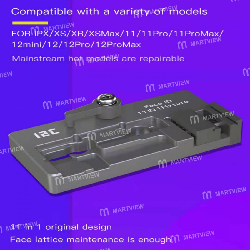i2C 2nd Gen 11in1 Dot Matrix Repair Fixture Suitable for iPhone X -12 Series